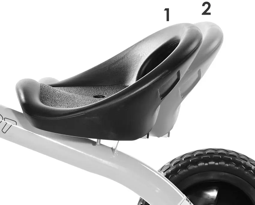 Трехколесный велосипед Bertoni (Lorelli) First (White/Black) - 3