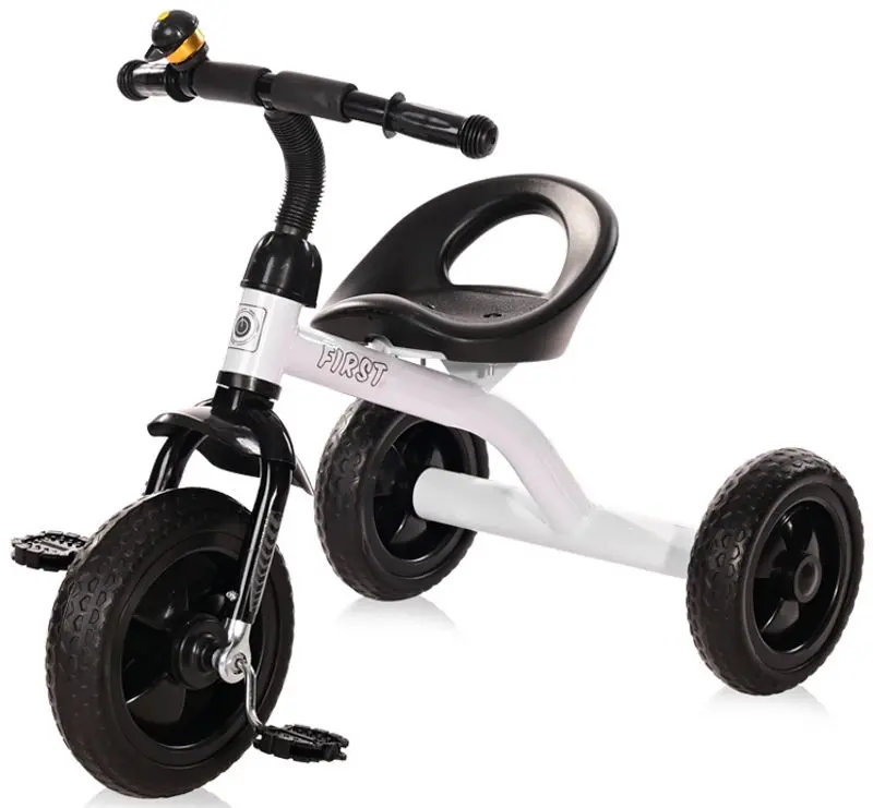 Трехколесный велосипед Bertoni (Lorelli) First (White/Black)