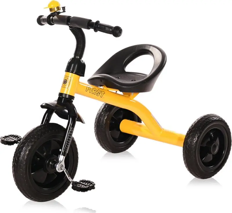 Трехколесный велосипед Bertoni (Lorelli) First (Yellow/Black) - 2