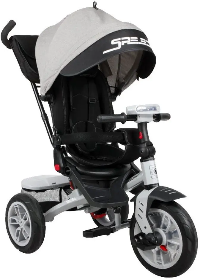 Трехколесный велосипед Bertoni (Lorelli) Speedy Air (Grey/Black) - 2