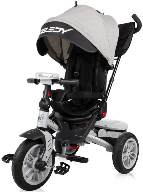 Трехколесный велосипед Bertoni (Lorelli) Speedy Air (Grey/Black)
