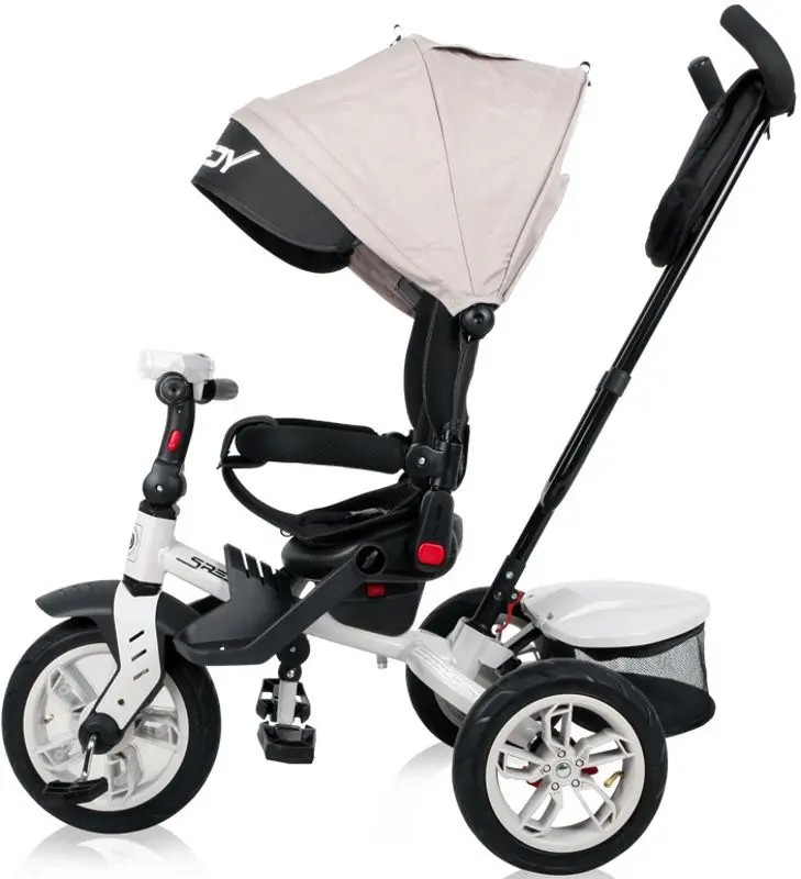 Трехколесный велосипед Bertoni (Lorelli) Speedy Air (Ivory/Black) - 4