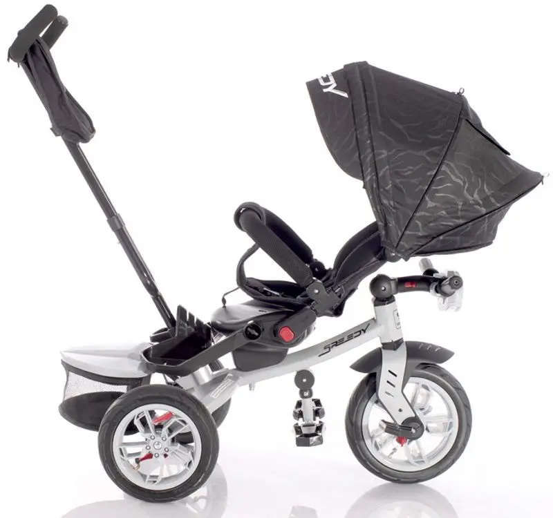 Трехколесный велосипед Bertoni (Lorelli) Speedy Air (Ivory/Black) - 7