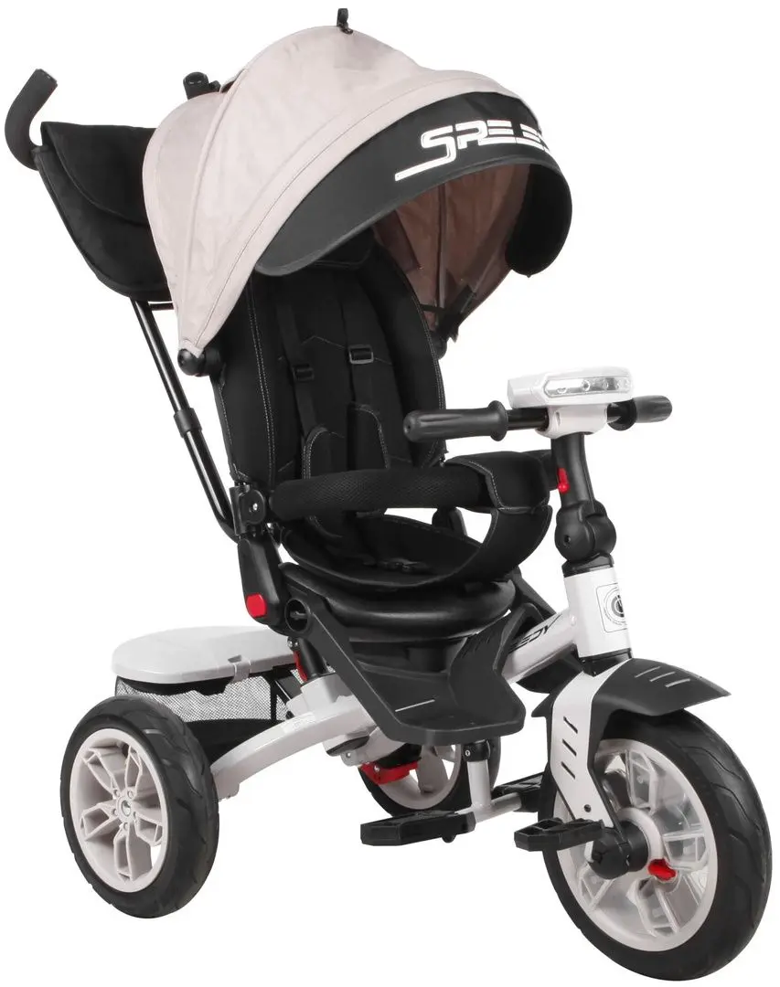 Трехколесный велосипед Bertoni (Lorelli) Speedy Air (Ivory/Black)