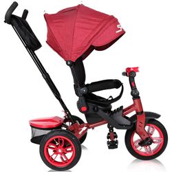 Tricicleta Bertoni (Lorelli) Speedy Air (Red/Black) Thumb