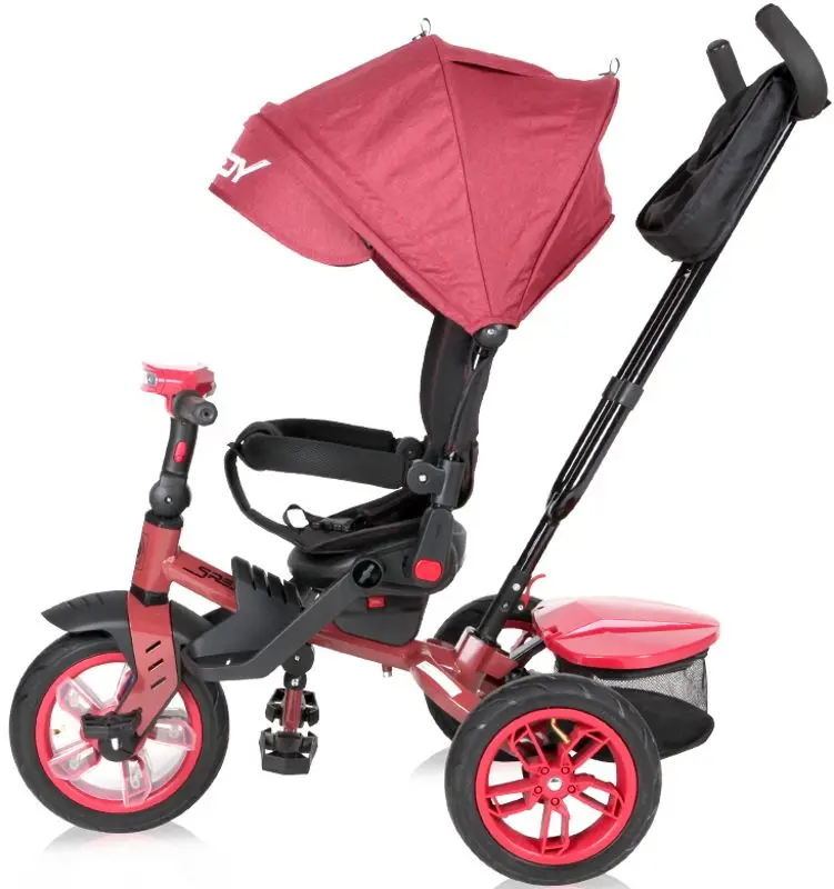 Tricicleta Bertoni (Lorelli) Speedy Air (Red/Black) - 4