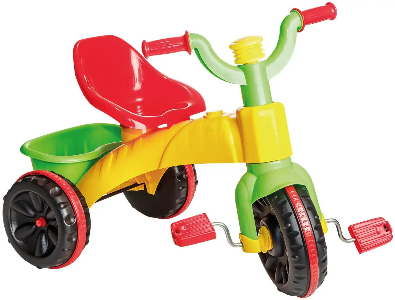 Трехколесный велосипед Burak Toys Super Enduro (Yellow/Red/Green)