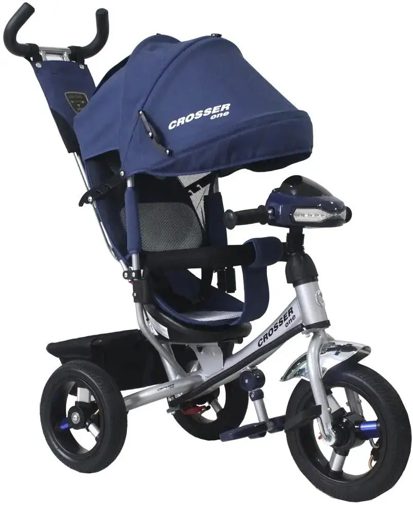 Трехколесный велосипед Crosser T-1 Air 17B (Blue Dark)