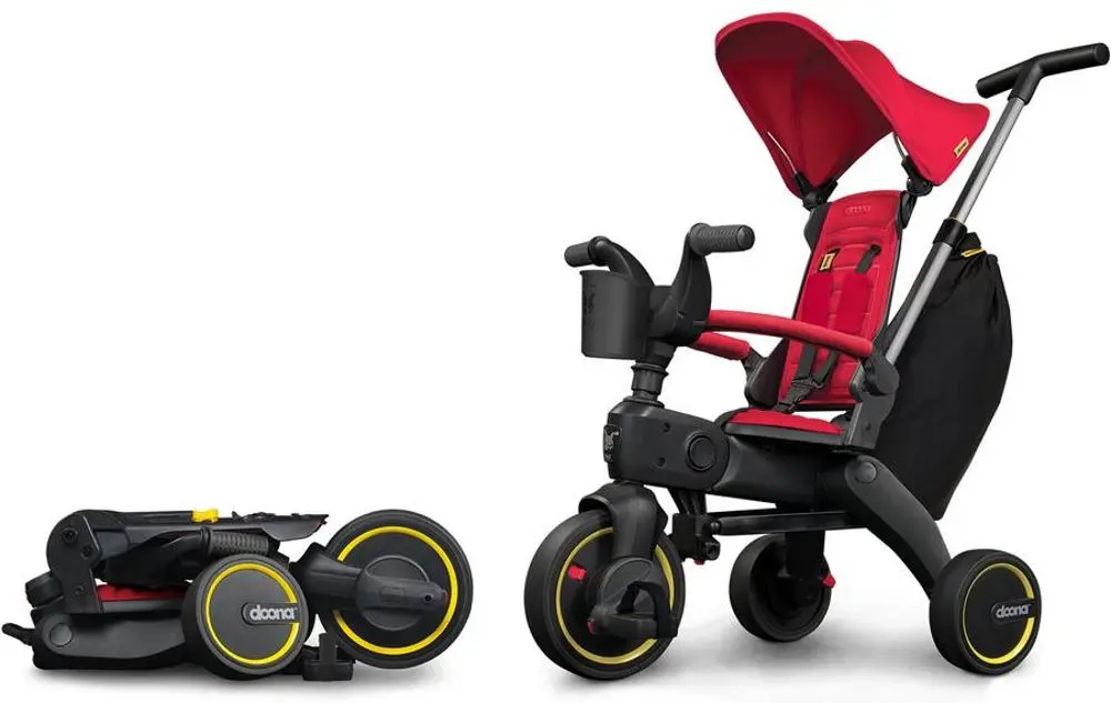 Трехколесный велосипед Doona Liki Trike S3 (Flame Red)