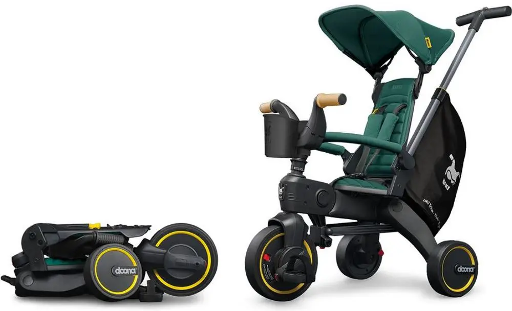 Трехколесный велосипед Doona Liki Trike S5 (Racing Green) - 3