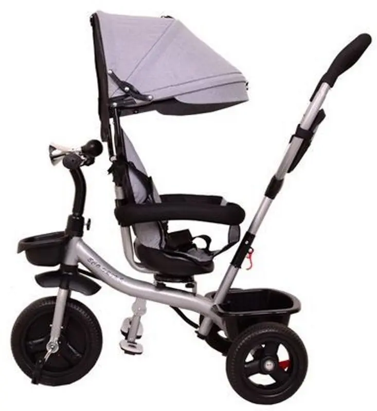 Tricicleta Edilandia Eco Trike (Grey) - 4
