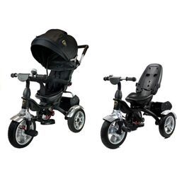 Трехколесный велосипед LeanToys 2602 (Black) Thumb