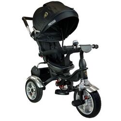 Трехколесный велосипед LeanToys 2602 (Black)