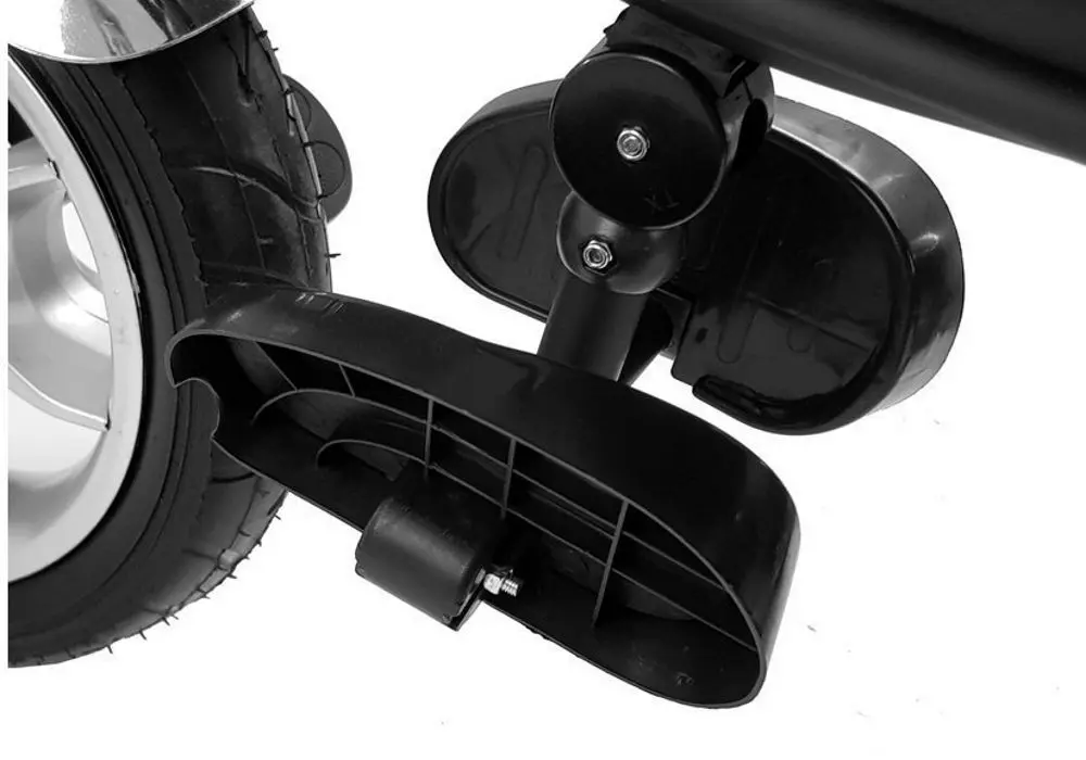 Трехколесный велосипед LeanToys 2602 (Black)