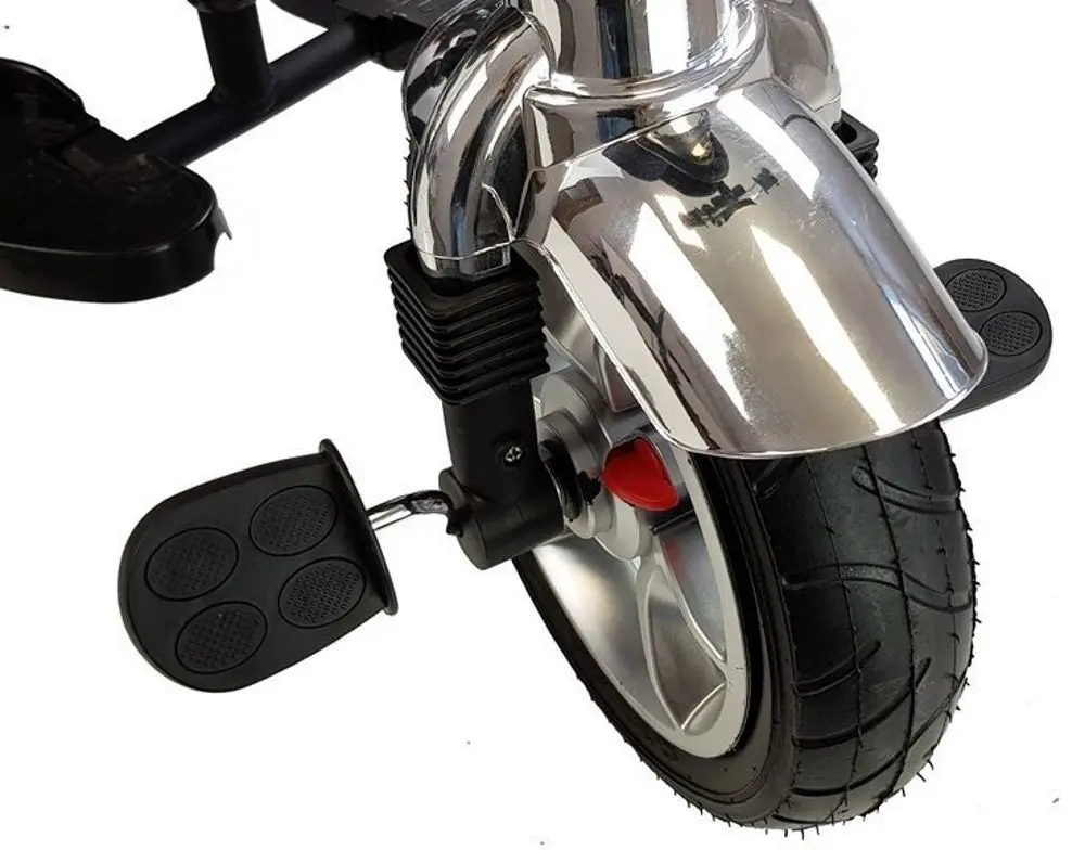 Трехколесный велосипед LeanToys 2602 (Black)