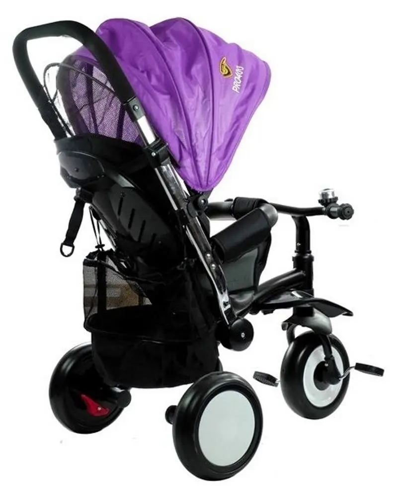 Tricicleta LeanToys 3808 (Purple/Black) - 6