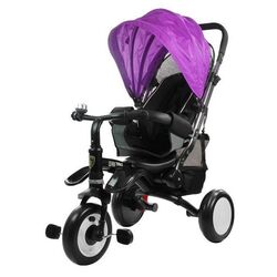 Трехколесный велосипед LeanToys 3808 (Purple/Black)