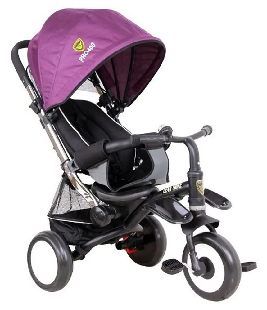 Tricicleta LeanToys 3808 (Purple/Black) - 5