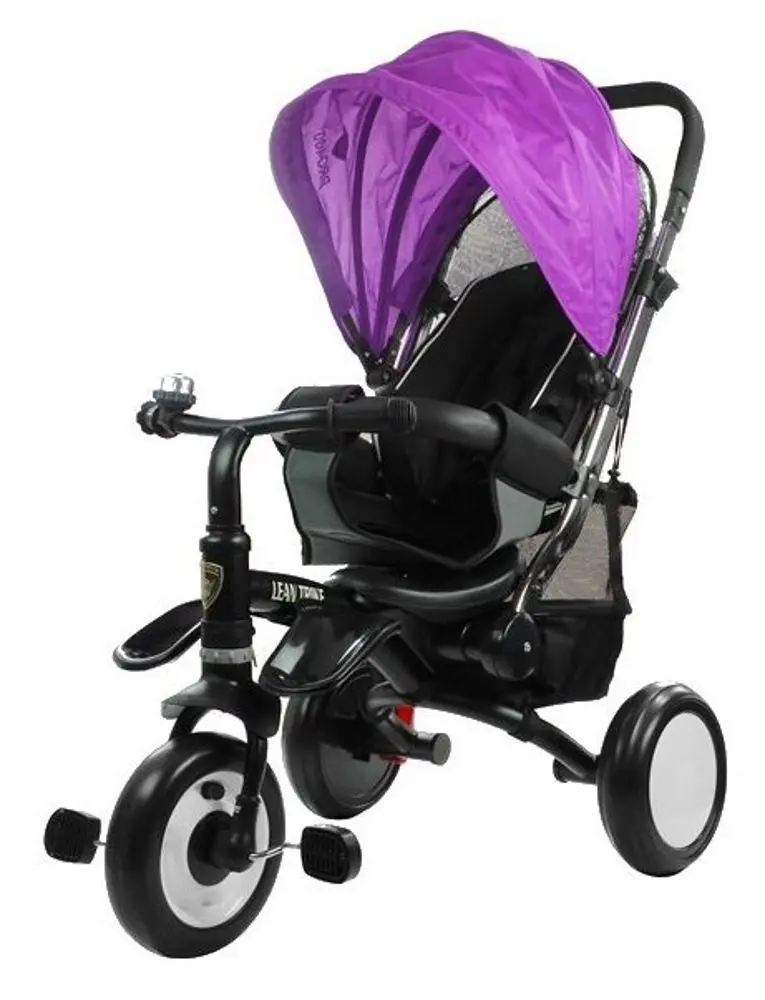 Tricicleta LeanToys 3808 (Purple/Black)