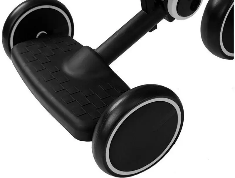 Трехколесный велосипед LeanToys 7678 (Black/White)