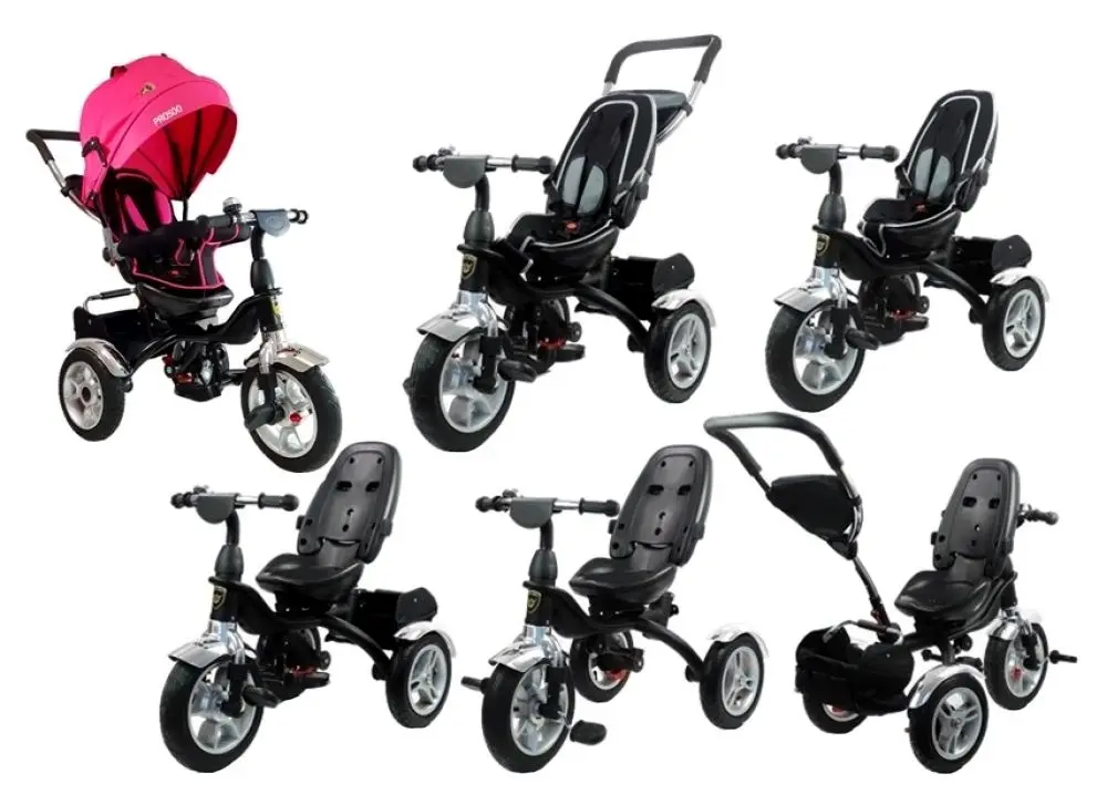 Tricicleta LeanToys PRO500 2605 (Pink) - 2