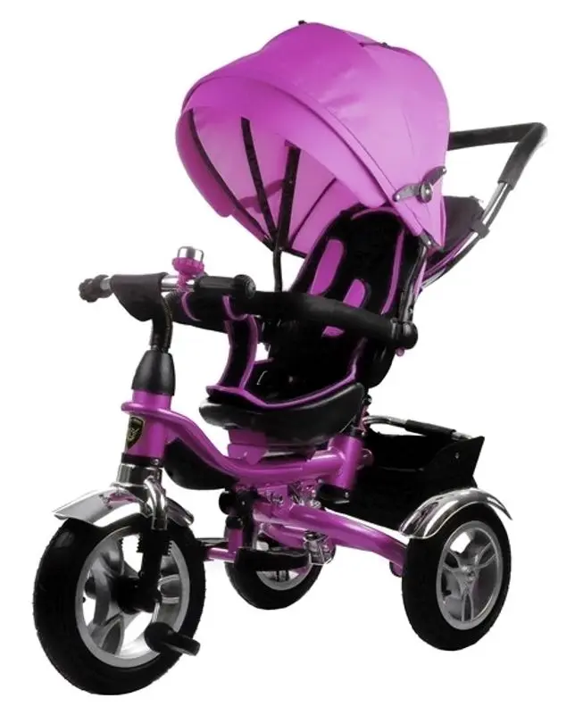 Трехколесный велосипед LeanToys PRO600 3799 (Purple) - 4