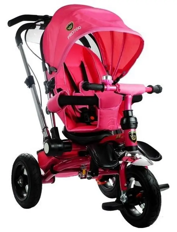 Трехколесный велосипед LeanToys PRO700 (Pink) - 4