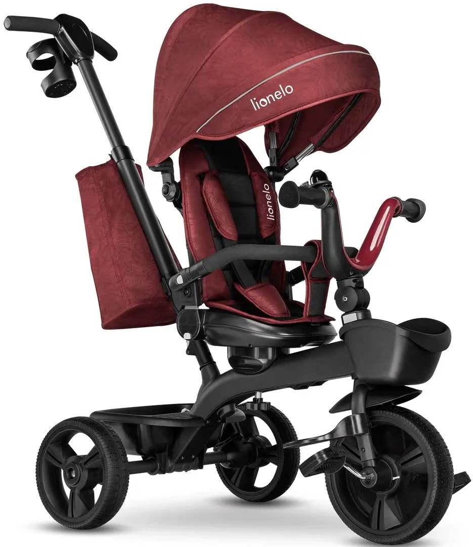 Трехколесный велосипед Lionelo Kori (Red Burgundy)