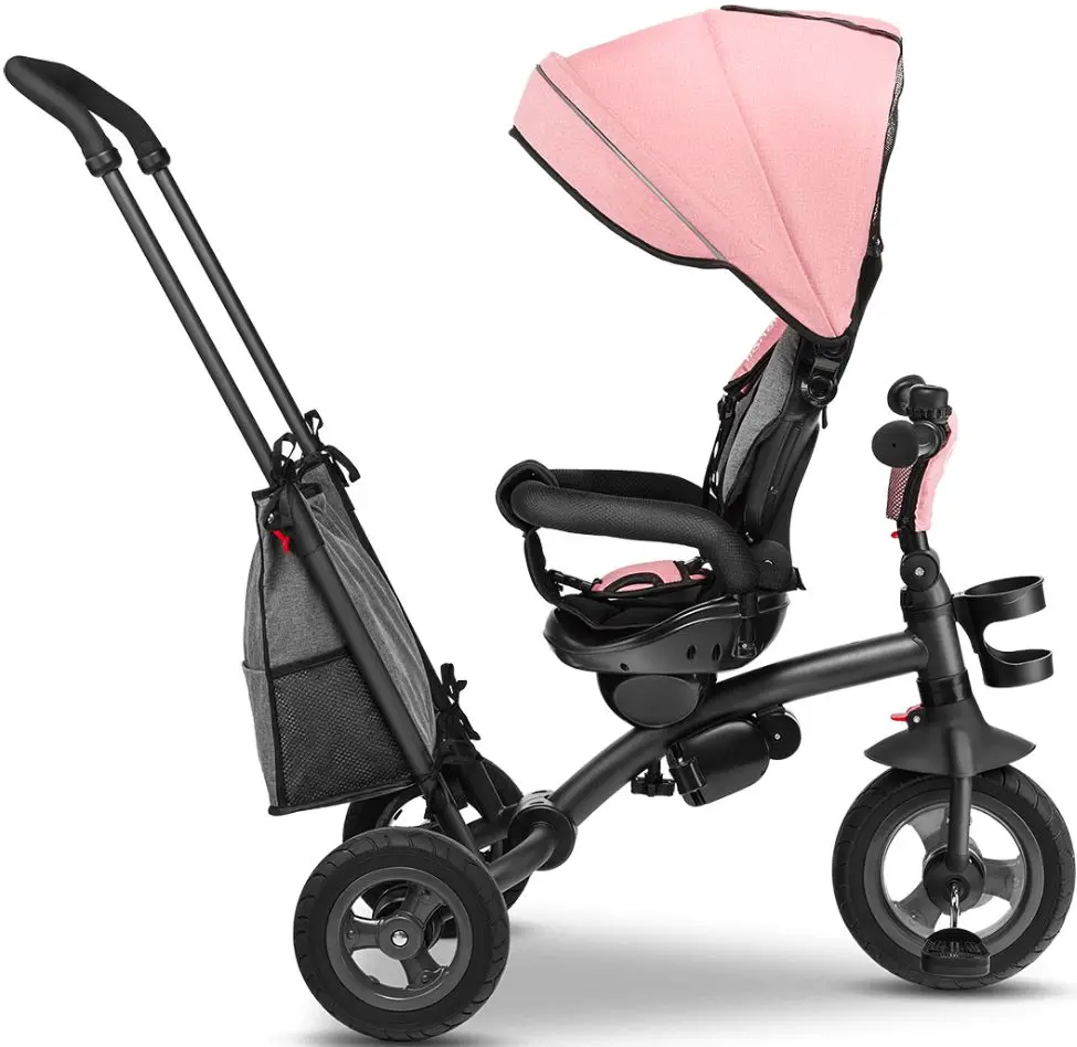 Трехколесный велосипед Lionelo Tris (Candy Rose/Grey)