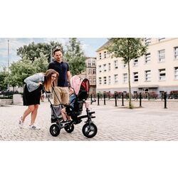 Трехколесный велосипед Lionelo Tris (Candy Rose/Grey) Thumb