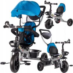 Tricicleta 3in1 MalPlay Multifunctional (Blue) Thumb