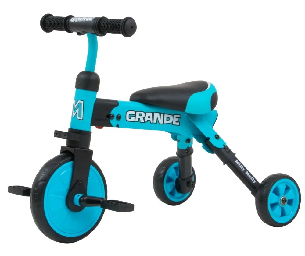 Tricicleta 2in1 Milly Mally Grande (Blue)