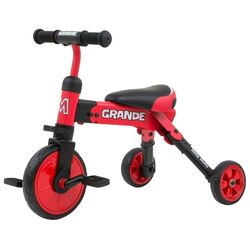 Tricicleta 2in1 Milly Mally Grande (Red)