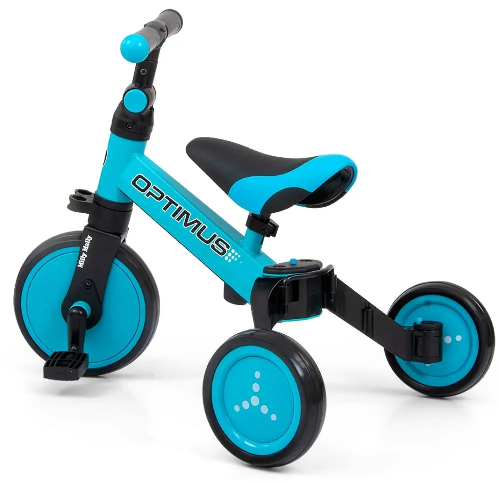 Tricicleta 3in1 Milly Mally Optimus (Blue) - 9