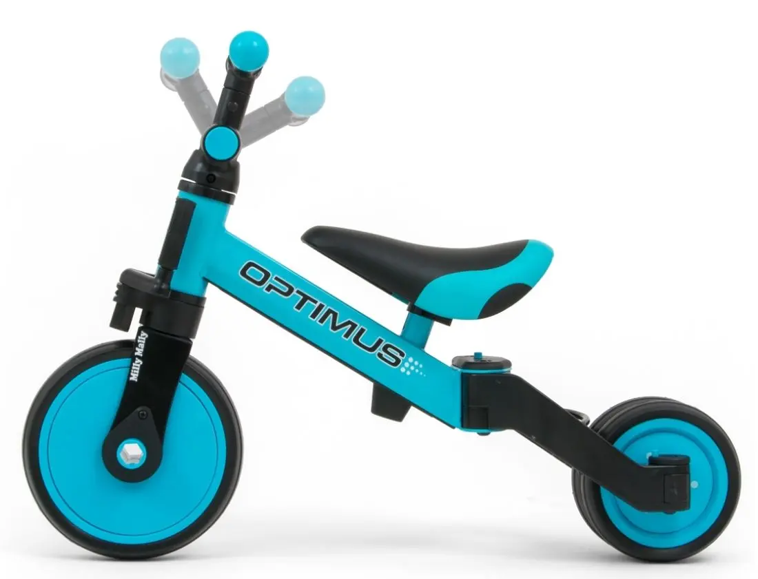Tricicleta 3in1 Milly Mally Optimus (Blue) - 7
