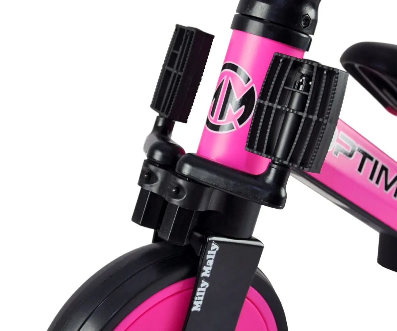 Tricicleta 3in1 Milly Mally Optimus (Pink) - 4