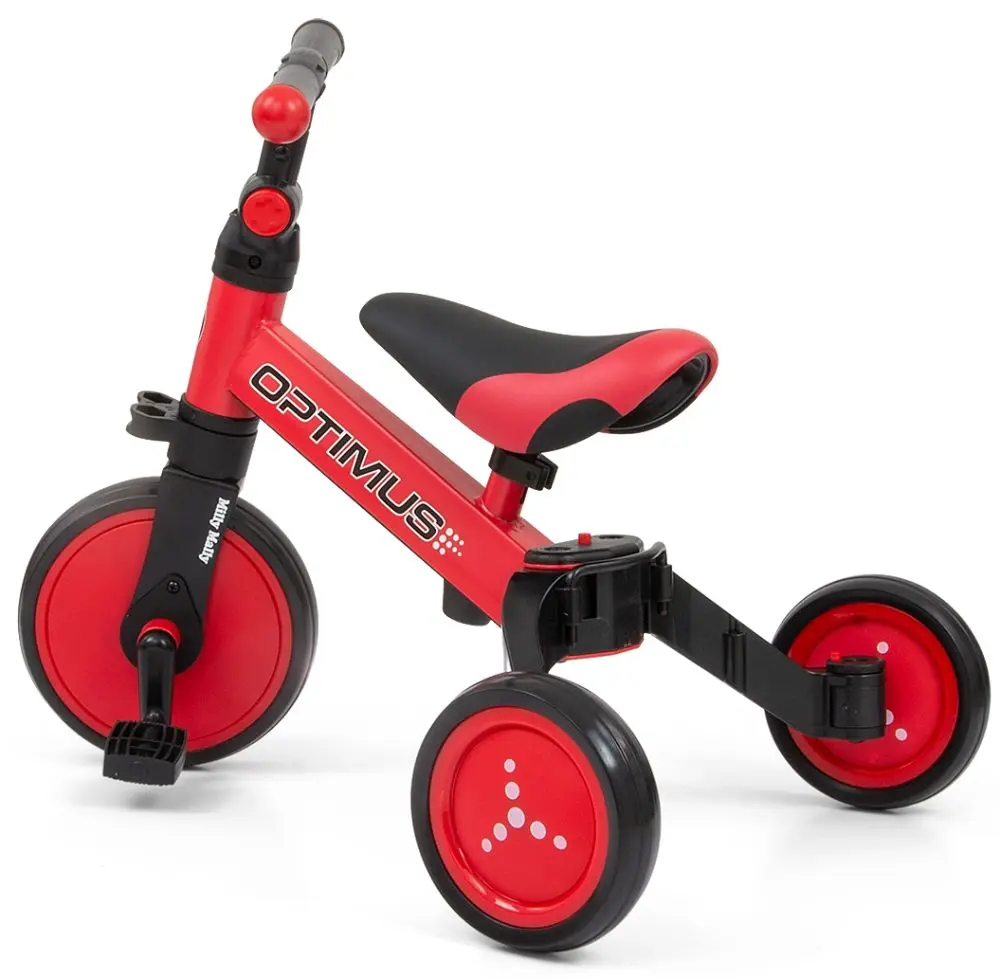Tricicleta 3in1 Milly Mally Optimus (Red) - 7