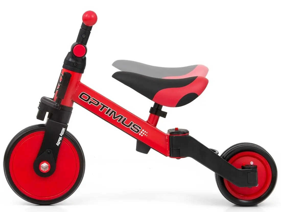 Tricicleta 3in1 Milly Mally Optimus (Red) - 5