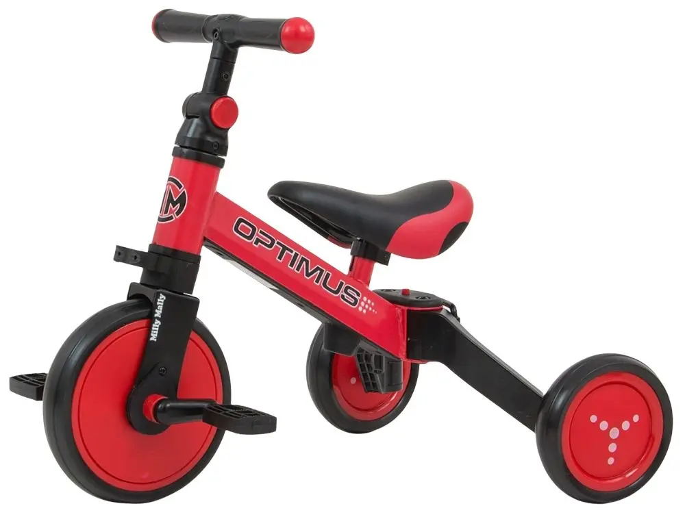 Tricicleta 3in1 Milly Mally Optimus (Red)
