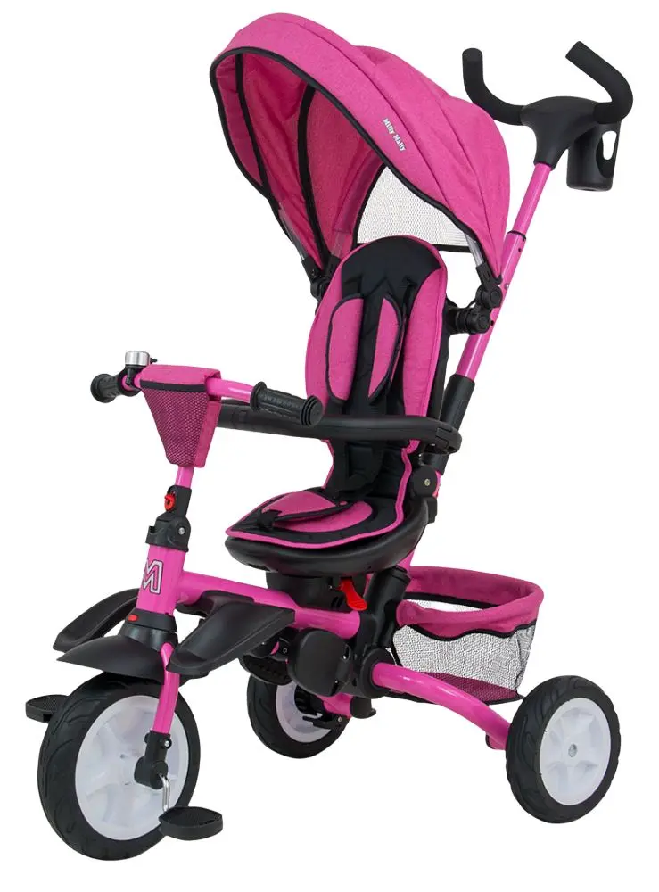 Tricicleta 6in1 Milly Mally Stanley (Pink)