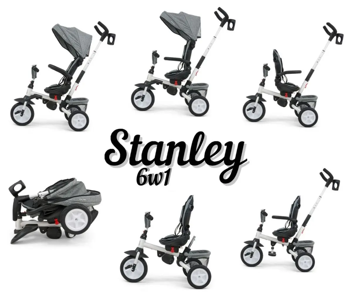 Tricicleta 6in1 Milly Mally Stanley (Red) - 2