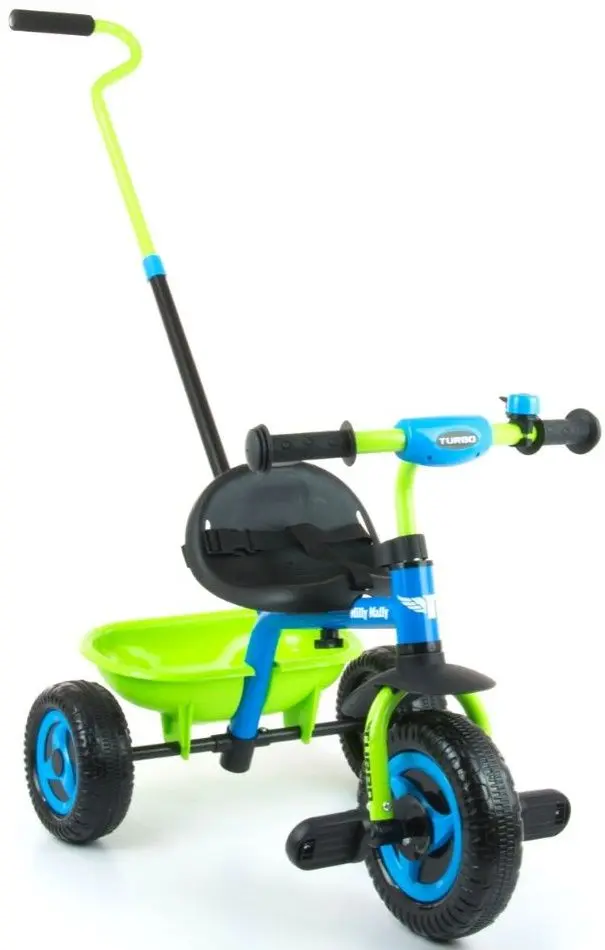 Tricicleta Milly Mally Turbo (Blue/Green)