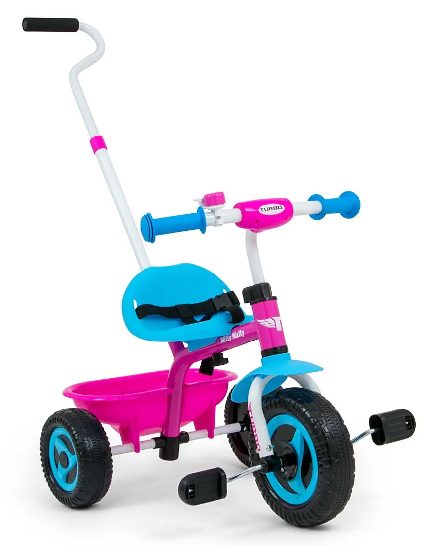 Tricicleta Milly Mally Turbo Candy (Pink/Blue)