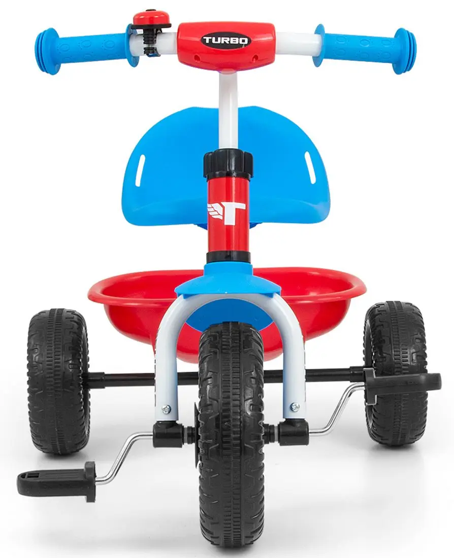 Tricicleta Milly Mally Turbo Cool (Red/Blue) - 3