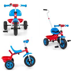 Tricicleta Milly Mally Turbo Cool (Red/Blue) Thumb