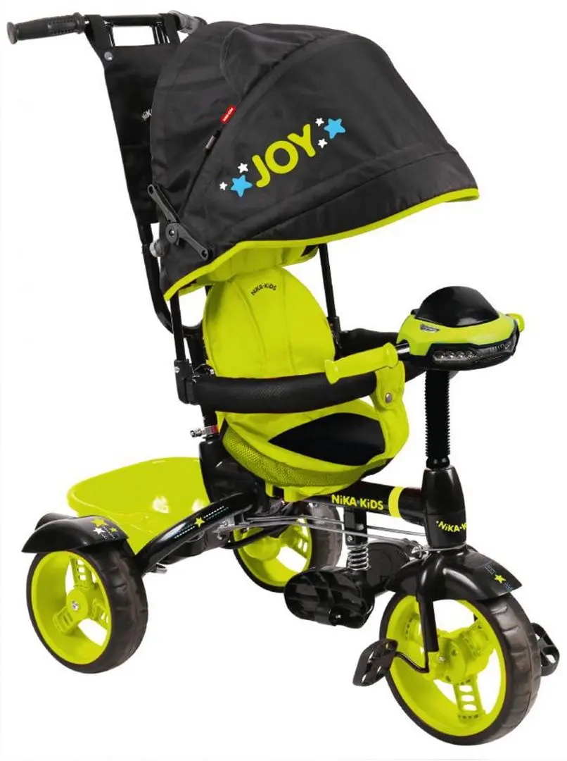 Tricicleta pentru copii Nika ВД4М (Black/Lime)