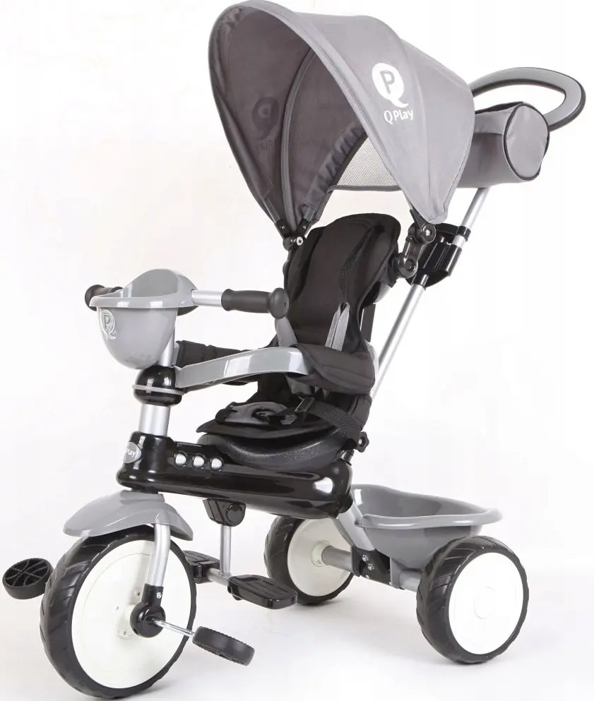 Трехколесный велосипед Qplay Comfort (Grey)