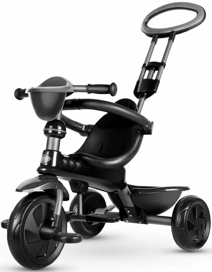 Трехколесный велосипед QPlay Cosy (Black) - 2