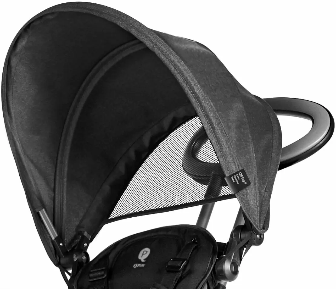 Трехколесный велосипед QPlay Cosy (Black) - 7