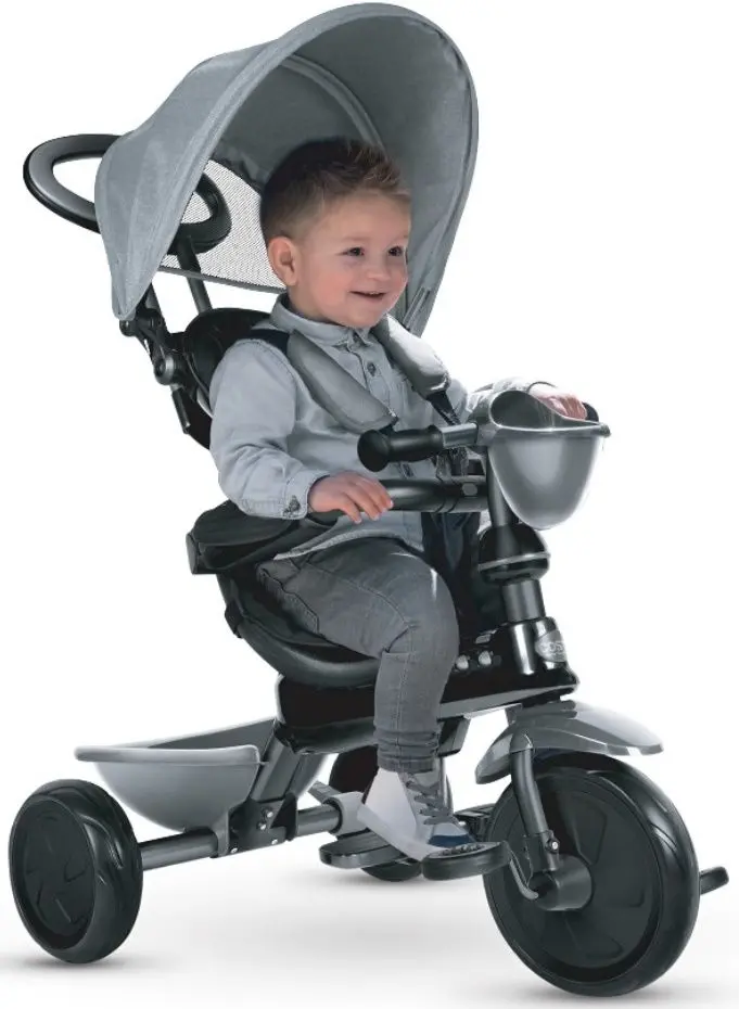 Трехколесный велосипед QPlay Cosy (Grey) - 3